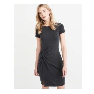 Abercrombie T-Shirt Dress with knot detail